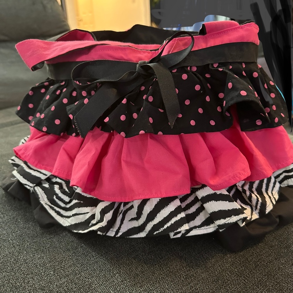 NEW Custom Bag Zebra Polka Dot